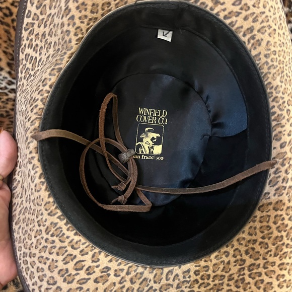 Winfred Cover Co Leopard Hat - Picture 3 of 3